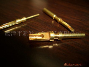 電子插孔，母端，銅針